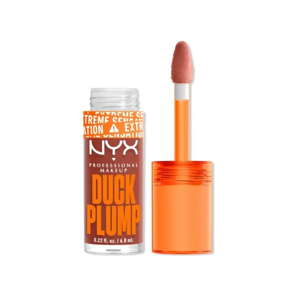 Luciu de buze NYX Professional Makeup Duck Plump 05 Brown of applause