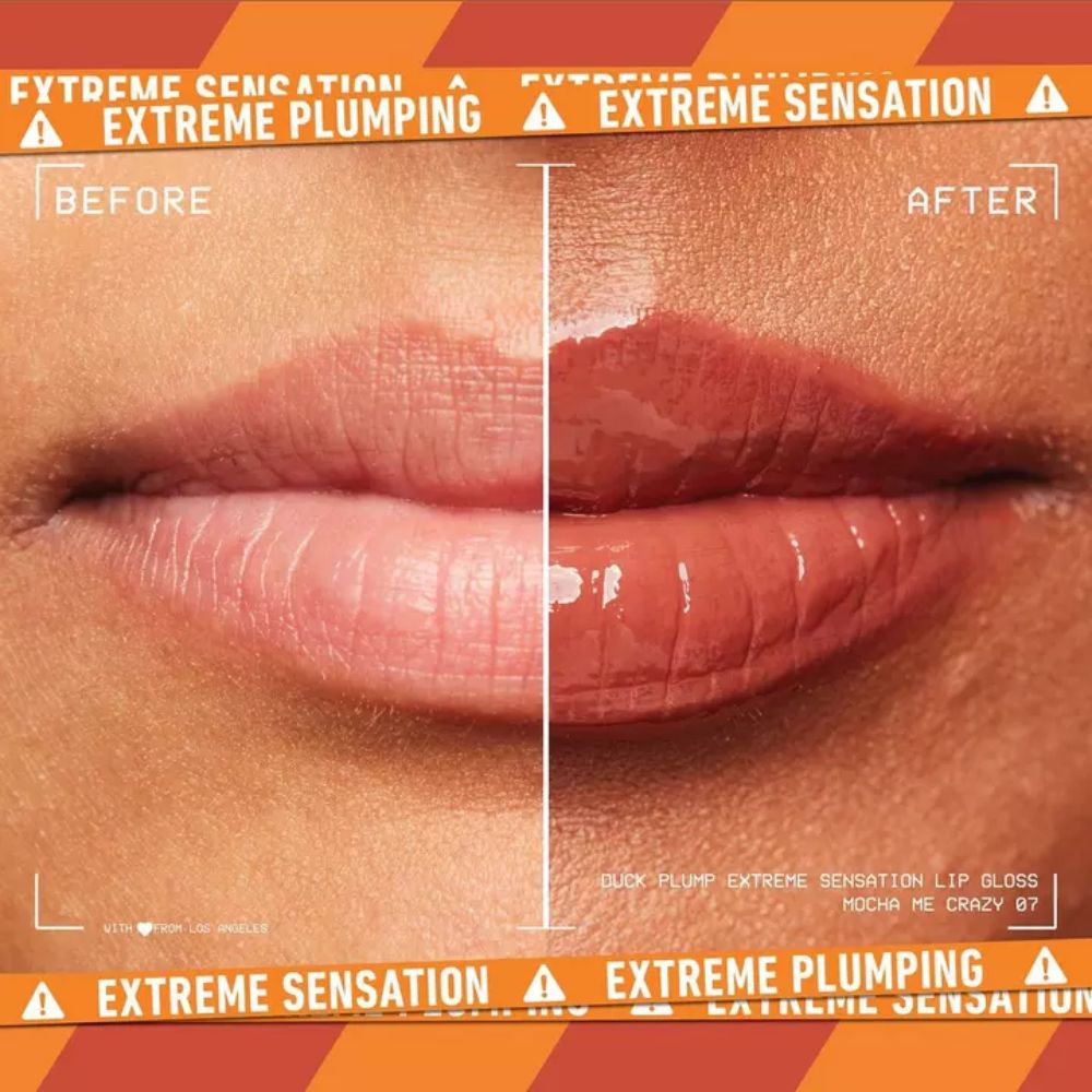 Luciu de buze NYX Professional Makeup Duck Plump 07 Mocha me crazy