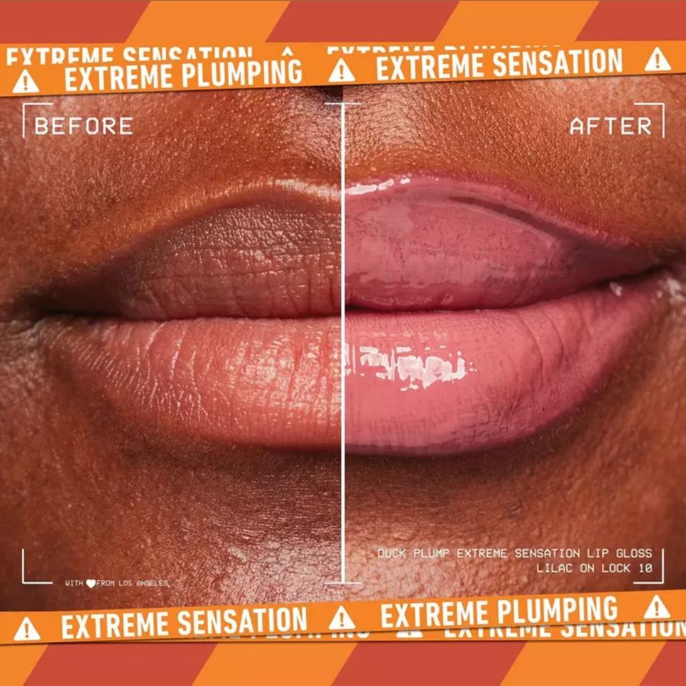 Luciu de buze NYX Professional Makeup Duck Plump 10 Lilac on lock