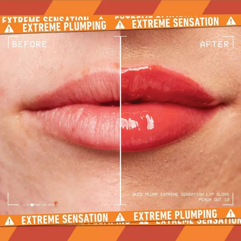 Luciu de buze NYX Professional Makeup Duck Plump 13 Peach Out