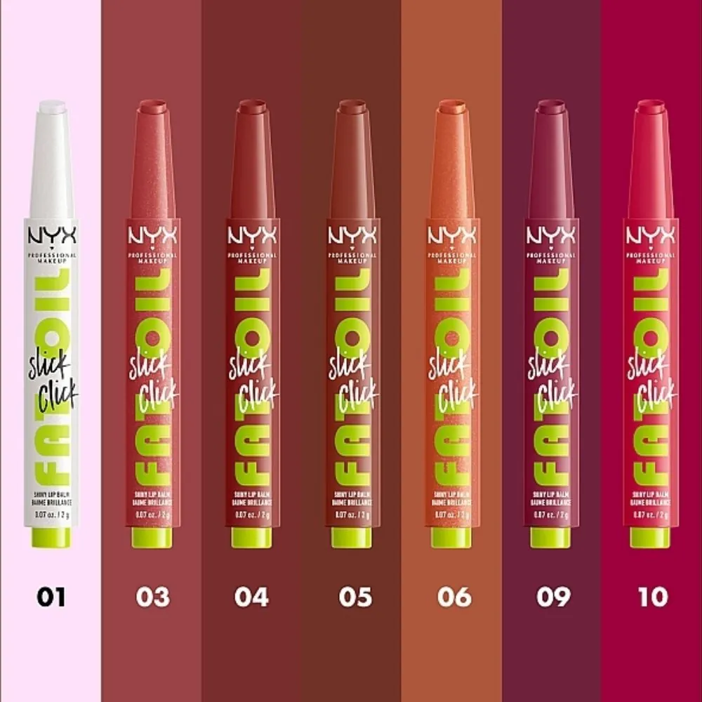 Luciu de buze NYX Professional Makeup Fat Oil Slick Click 02 Clout