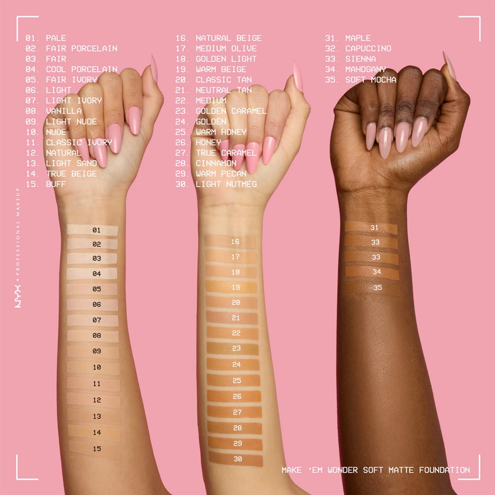 Fond de ten NYX Professional Makeup Make `EM Wonder Vanilla