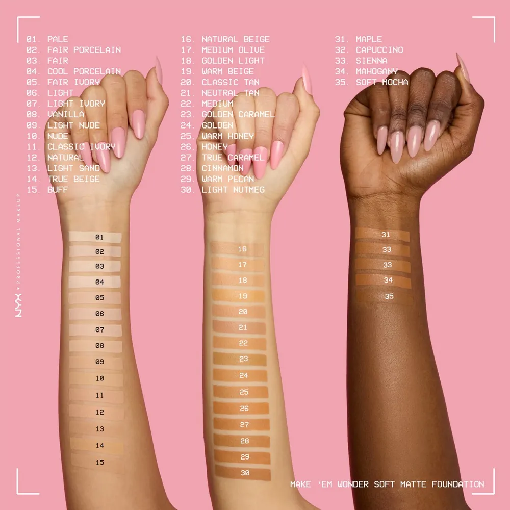 Fond de ten NYX Professional Makeup Make `EM Wonder