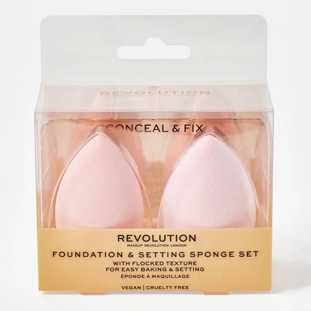 Buretei Machiaj Makeup Revolution Conceal & Fix Setting Sponges