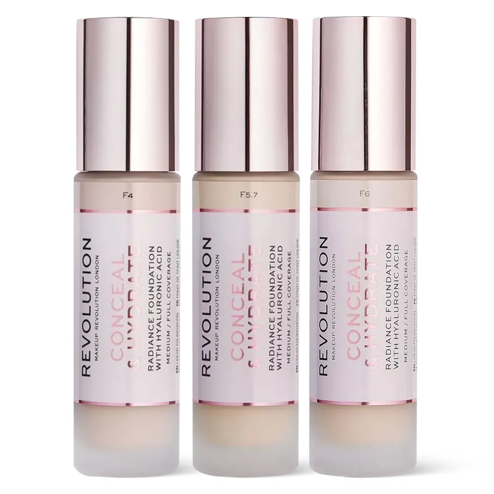Fond de Ten Makeup Revolution Conceal & Hydrate Foundation