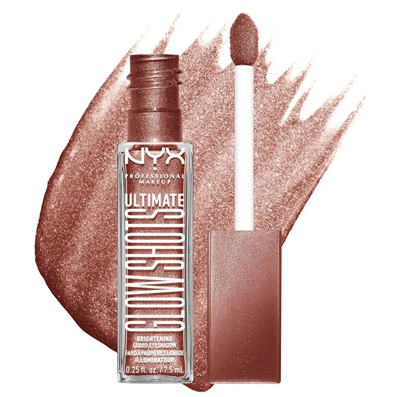Fard de Pleoape Lichid NYX Professional Makeup Ultimate Glow Shots Mango Moment