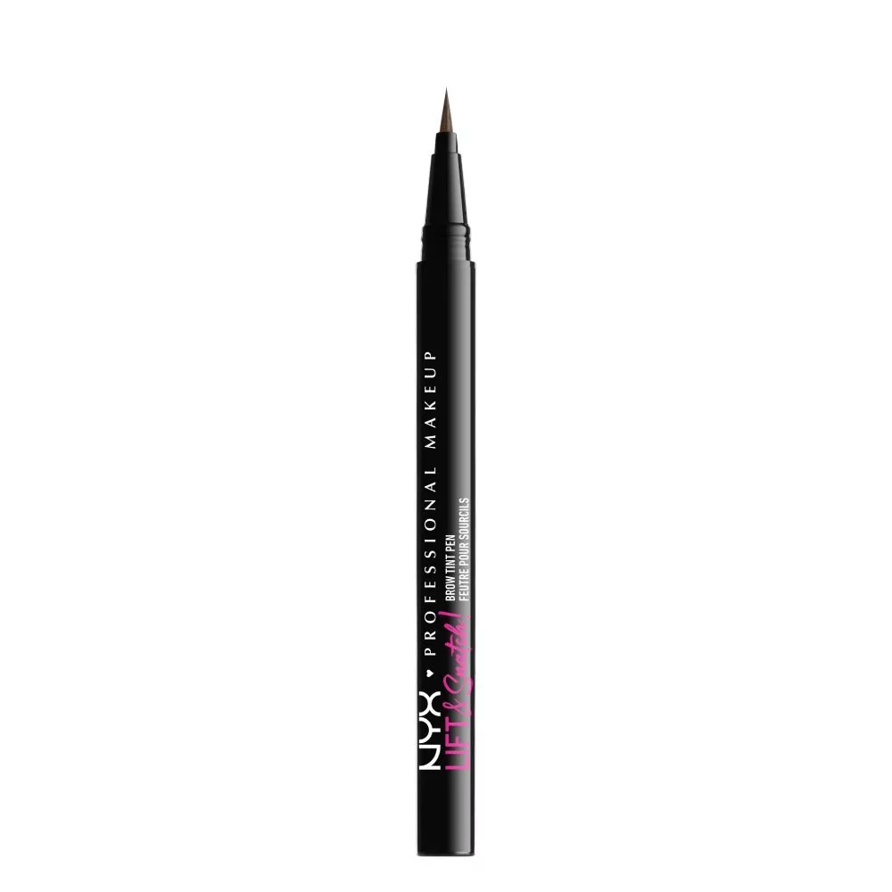 Marker pentru sprancene NYX Professional Makeup Lift N Snatch Brow Tint Pen Ash Brown