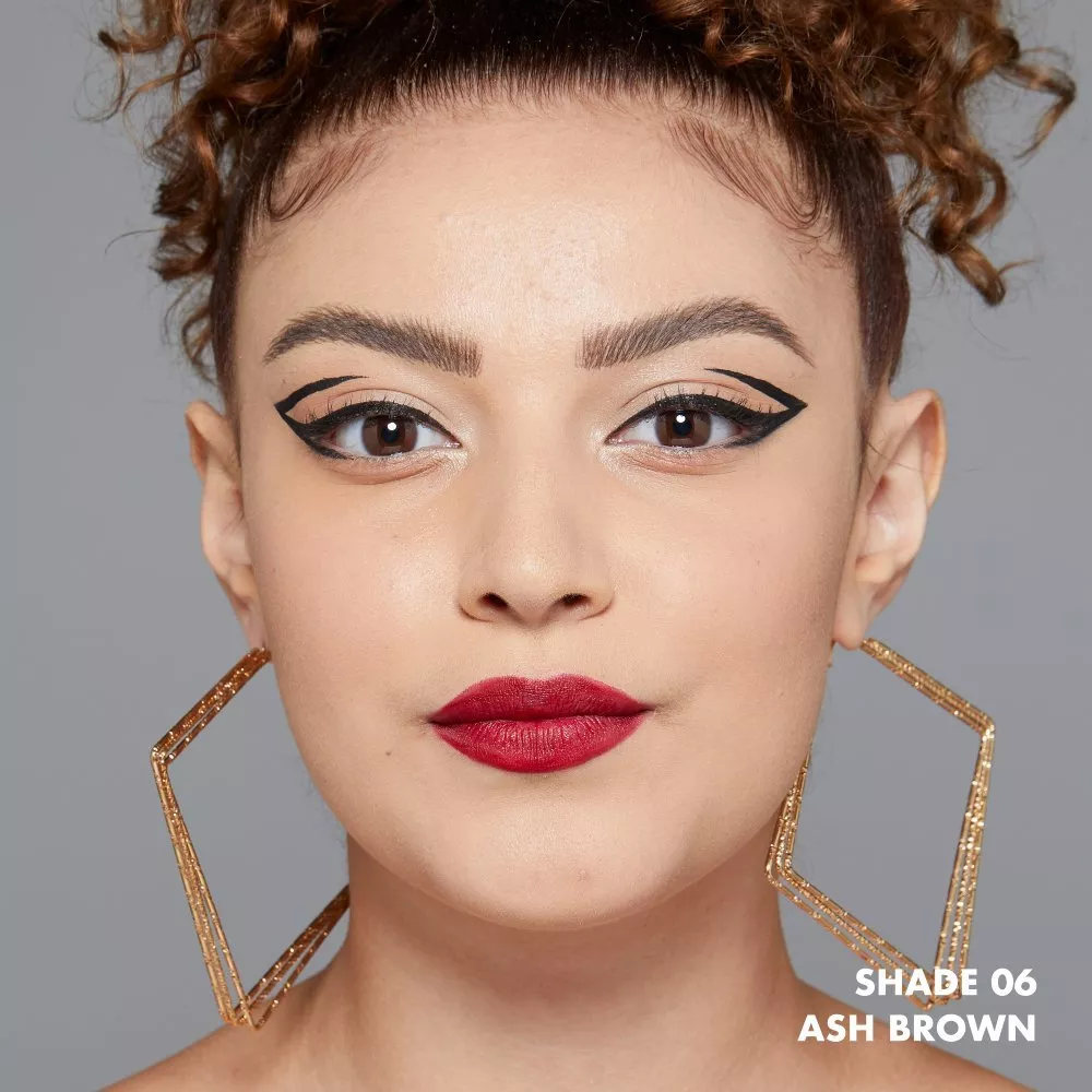 Marker pentru sprancene NYX Professional Makeup Lift N Snatch Brow Tint Pen Ash Brown
