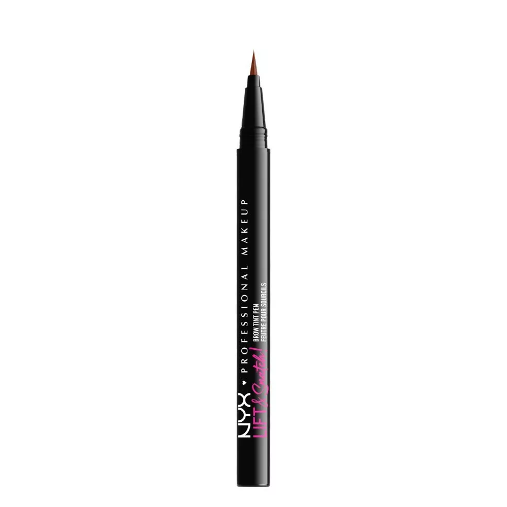 Marker pentru sprancene NYX Professional Makeup Lift N Snatch Brow Tint Pen Auburn