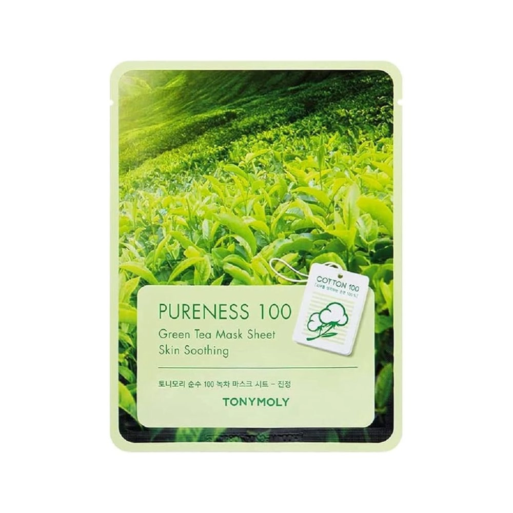 Masca de fata Tony Moly Pureness 100 Mask Sheet #Green Tea