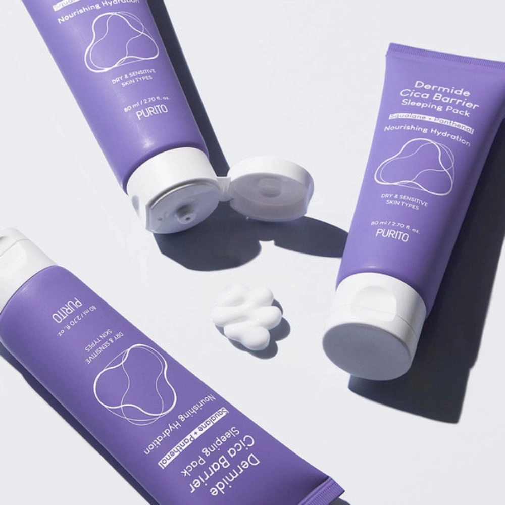 Masca de Noapte Purito Dermide Cica Barrier Sleeping Pack