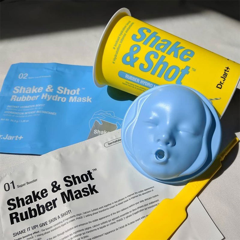 Masca fata Dr.Jart+ Dermask Shaking Rubber Shot HYDRO