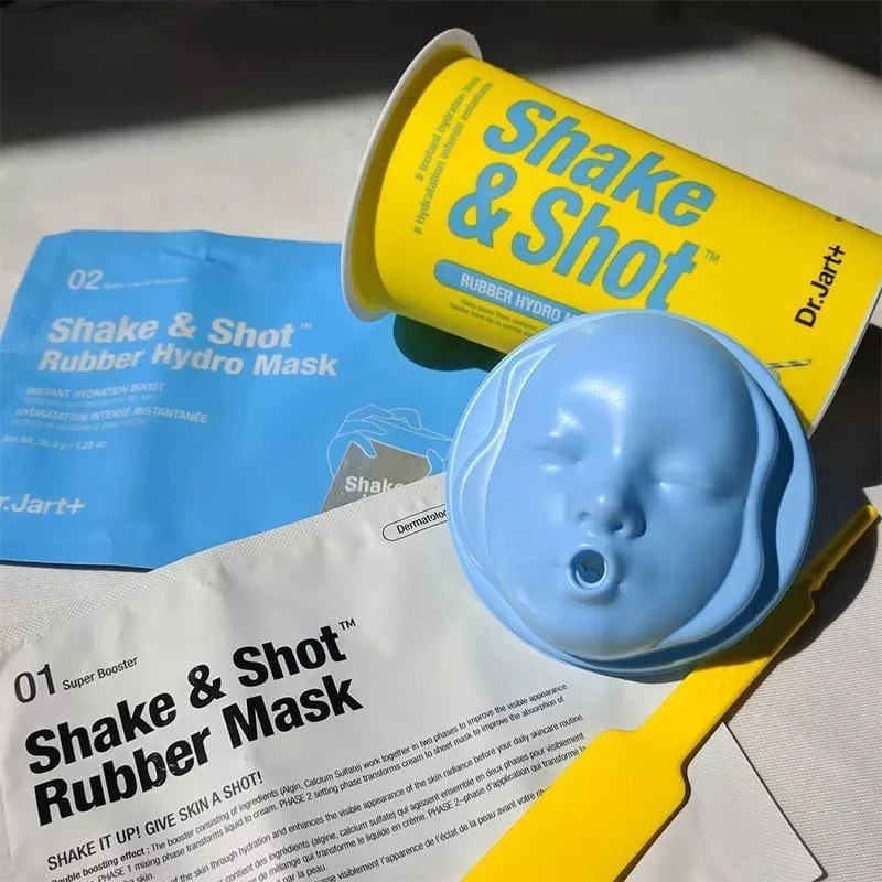 Masca fata Dr.Jart+ Dermask Shaking Rubber Shot HYDRO