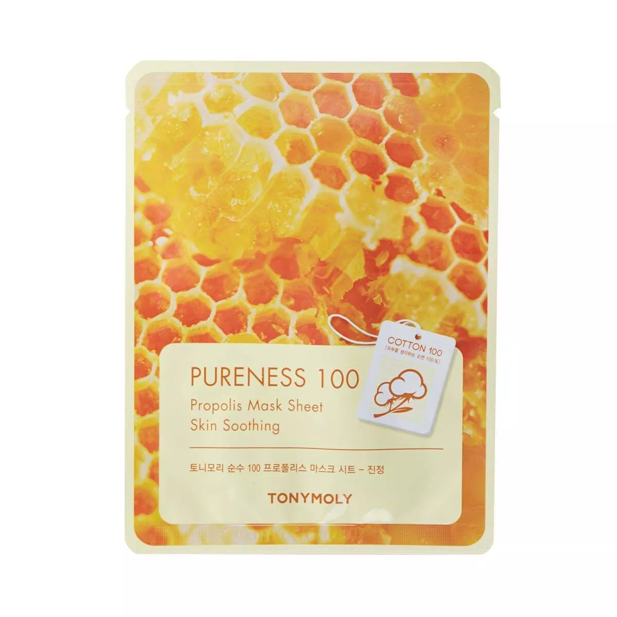 Masca Calmanta Tony Moly Pureness 100 Propolis Mask Sheet Skin Soothing