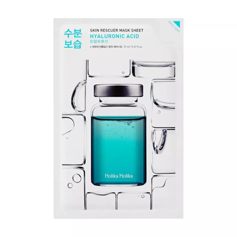Masca Hidratanta Holika Holika Skin Rescuer Mask Sheet Hyaluronic Acid