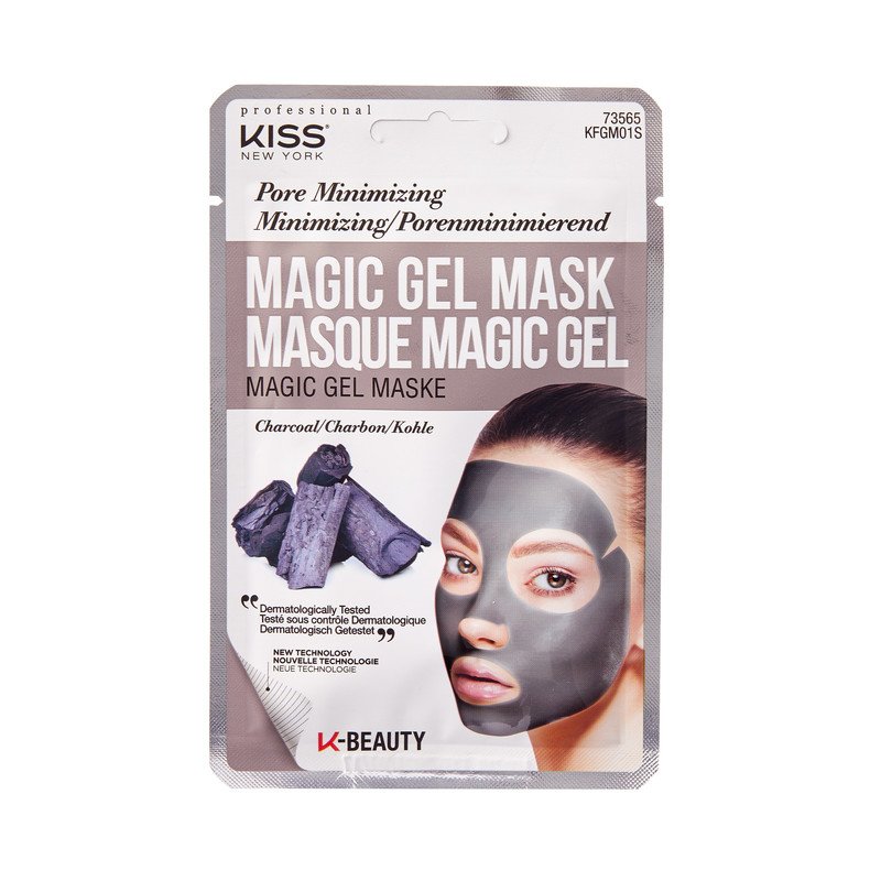 Mască Kiss NY Pro Magic Gel Face Mask Charcoal