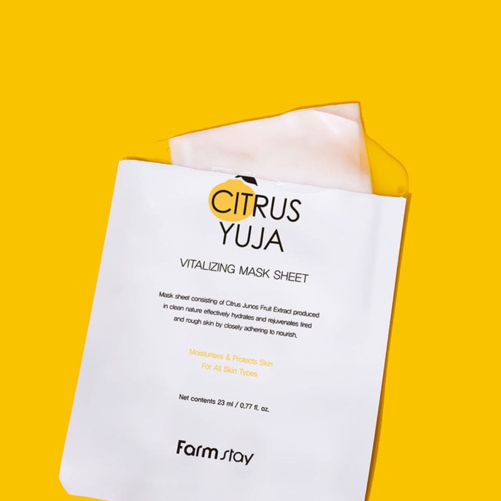 Masca Revitalizanta Farmstay Citrus Yuja Vitalizing Mask