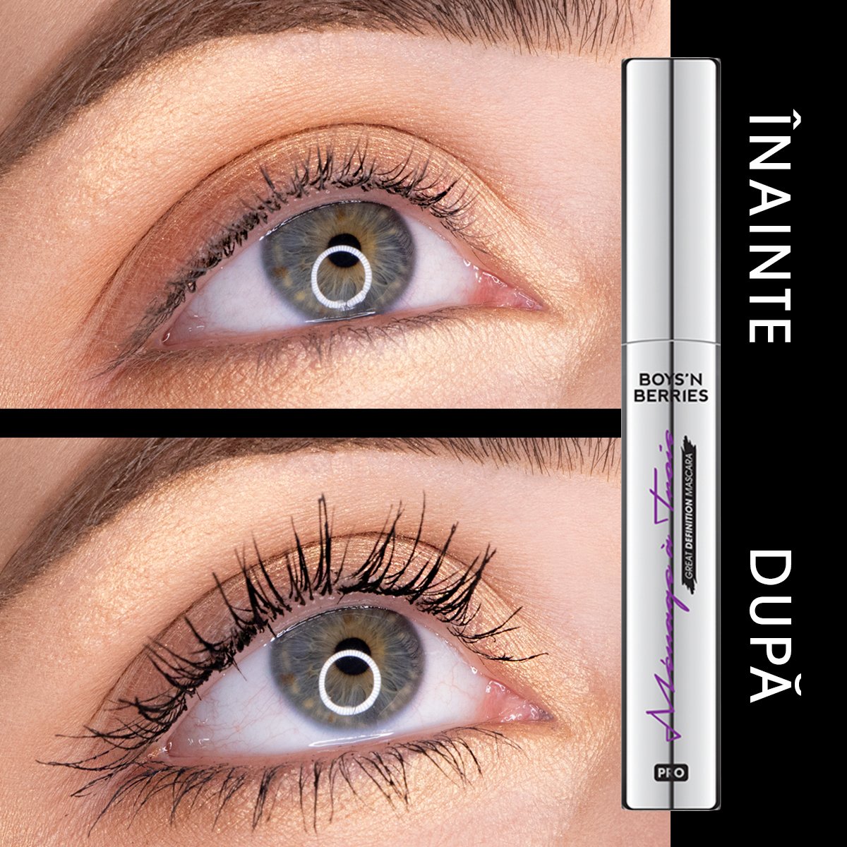 Mascara Boys`n Berries Menage a Trois Great Definition