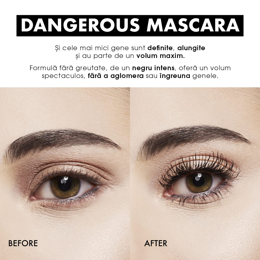 Mascara Milani Dangerous Lengths Ultra Def 3D Black (Blister Card)