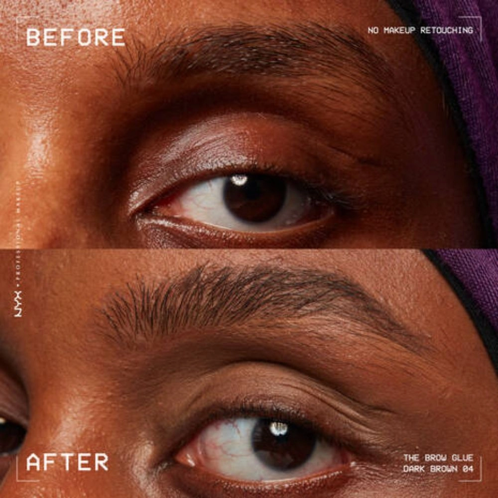 Mascara de sprancene NYX Professional Makeup Instant Brow Styler Dark Brown