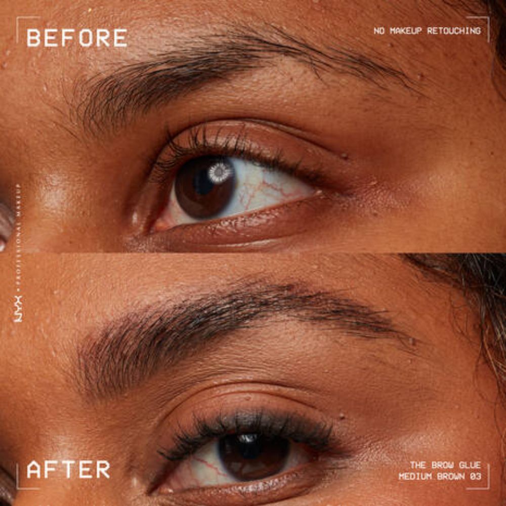 Mascara de sprancene NYX Professional Makeup Instant Brow Styler Medium Brown