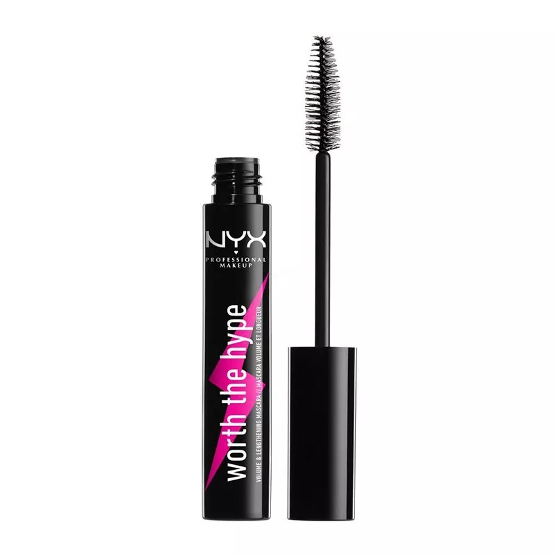 Mascara NYX Professional Makeup Worth The Hype Volumizing & Lengthening Mascara Black