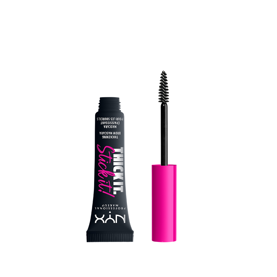 Mascara sprancene NYX Professional Makeup Thick it Stick it Black