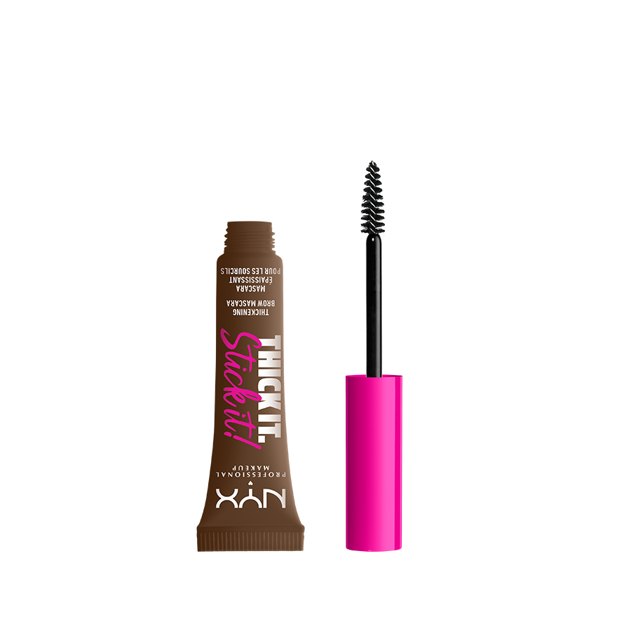 Mascara sprancene NYX Professional Makeup Thick it Stick it Brunette