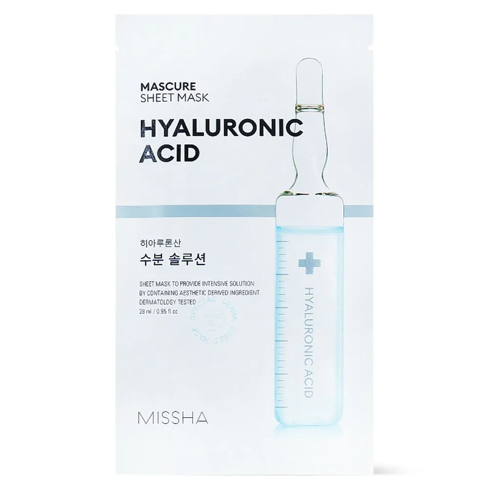 Masca Fata Missha Mascure Hyaluronic Acid Sheet Mask