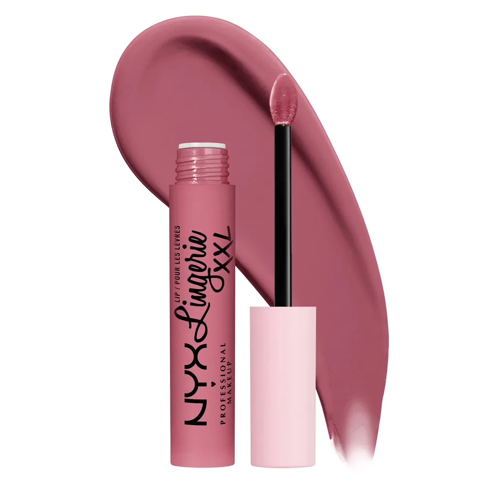 Ruj lichid mat NYX Professional Makeup Lip Lingerie XXL Maxx Out