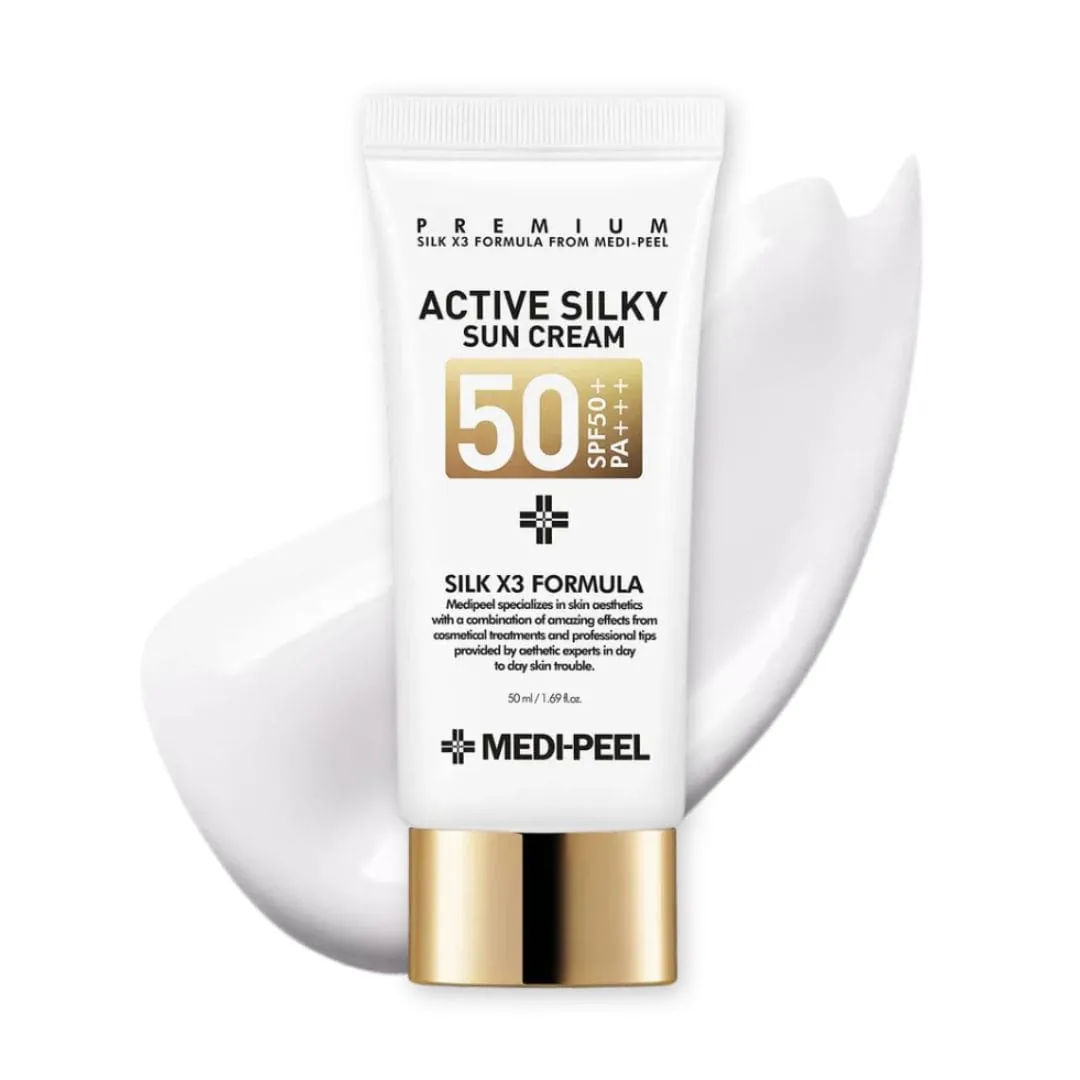 Crema cu Protectie Solara Medi-Peel Active Silky Sun Cream SPF 50+ PA+++