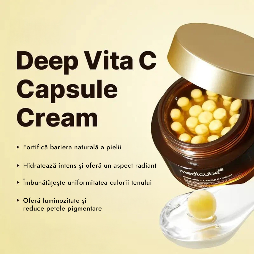 Crema cu Capsule Deep Vita C Capsule Cream Medicube