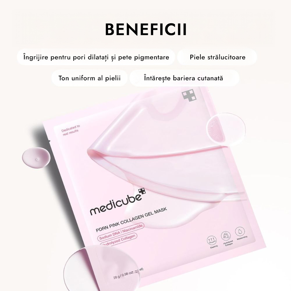 Masca Medicube PDRN Pink collagen Mask