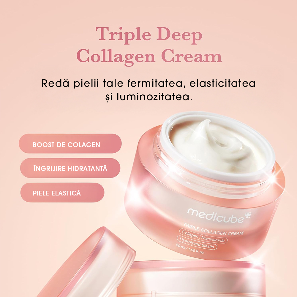 Crema cu Colagen Medicube Triple collagen Cream