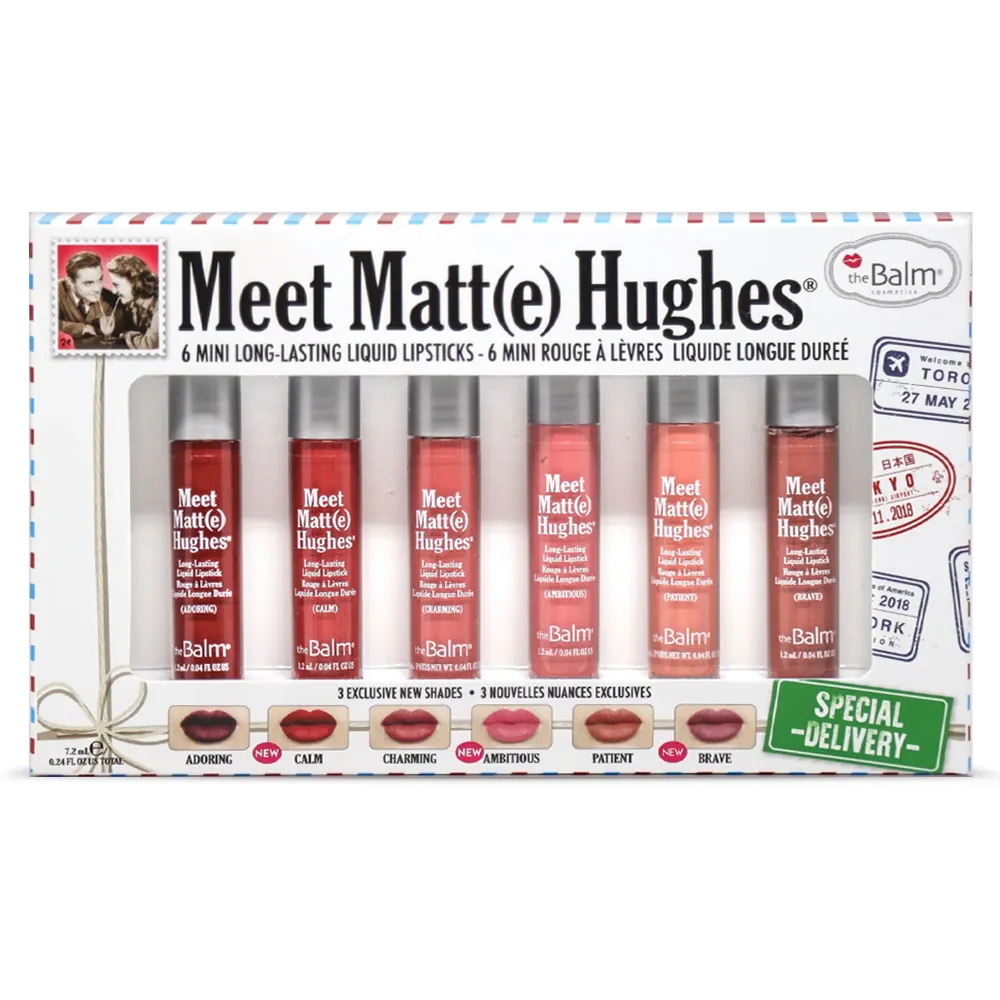 Set Rujuri Lichide theBalm Meet Matt(e) Hughes Mini Kit Special Delivery