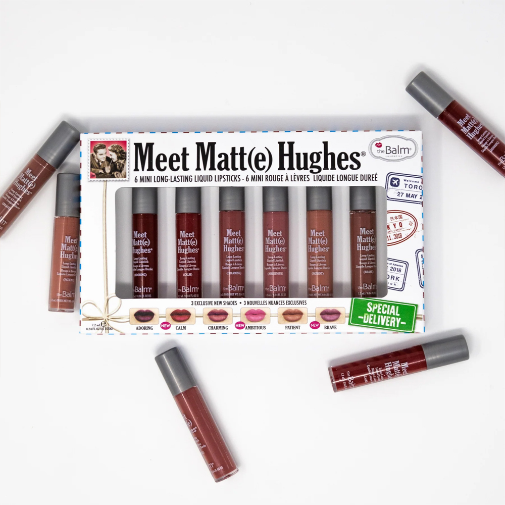 Set Rujuri Lichide theBalm Meet Matt(e) Hughes Mini Kit Special Delivery