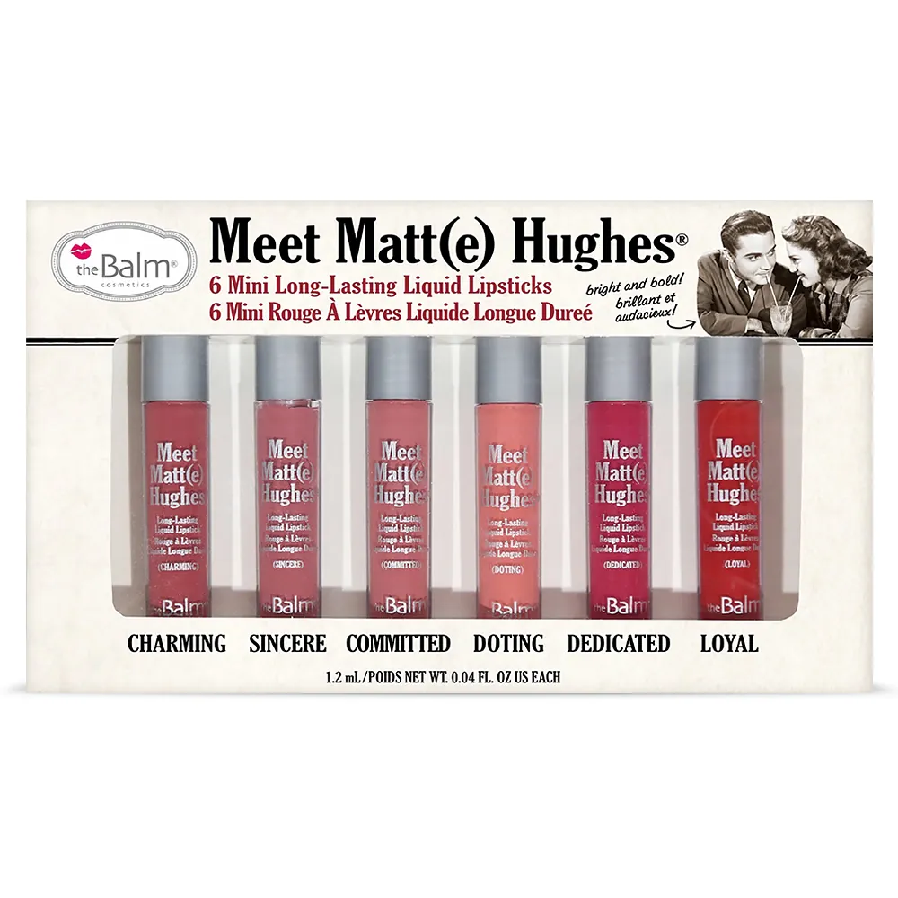 Set Rujuri Lichide TheBalm Meet Matte Hughes Mini Kit #1