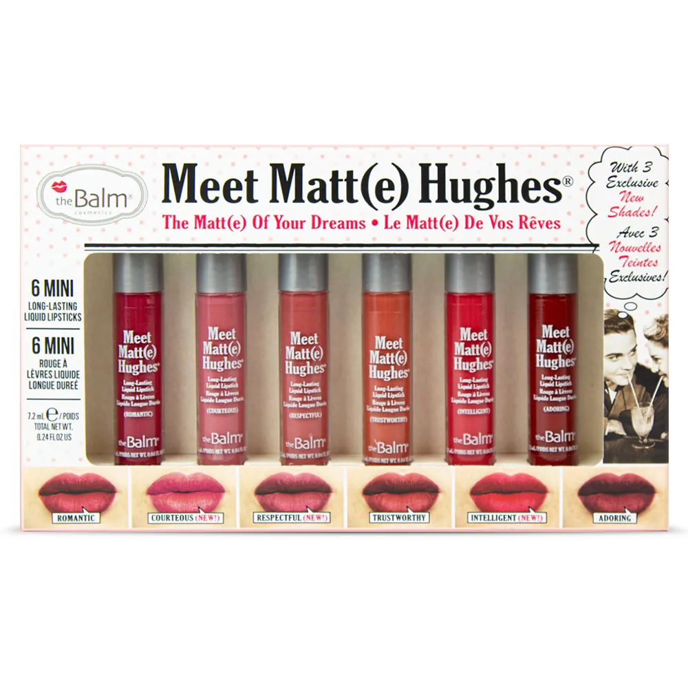 Set Rujuri Lichide TheBalm Meet Matte Hughes Mini Kit #12