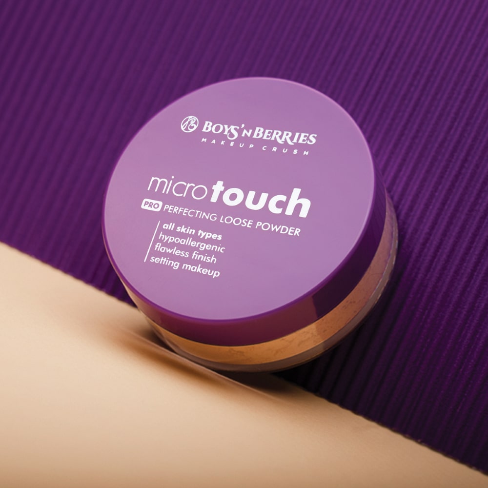 Pudra Pulbere Boys`n Berries MicroTouch Perfecting Loose Powder