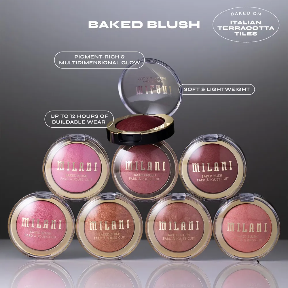 Fard de Obraz Milani Baked Blush Luminoso