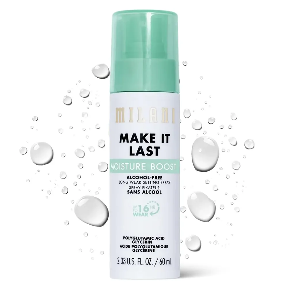 Spray de Fixare Machiaj Hidratant fără Alcool Milani Make It Last Moisture Boost Setting Spray