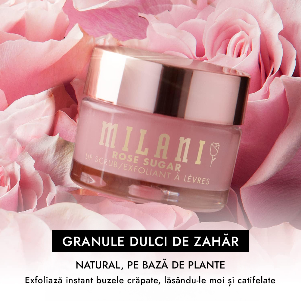 Scrub Buze Milani Rose Sugar Lip Scrub