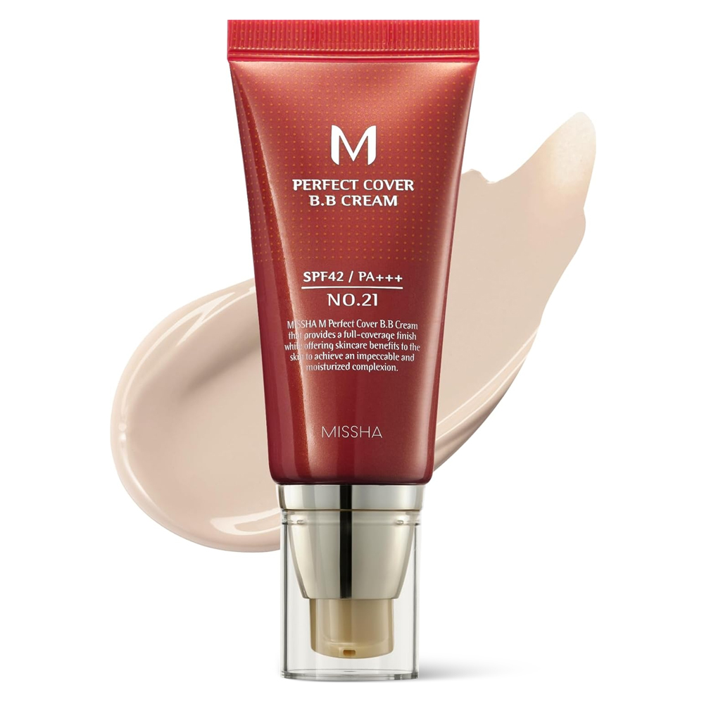 BB Cream Missha M Perfect Cover BB Cream 50ml No.21 Light Beige