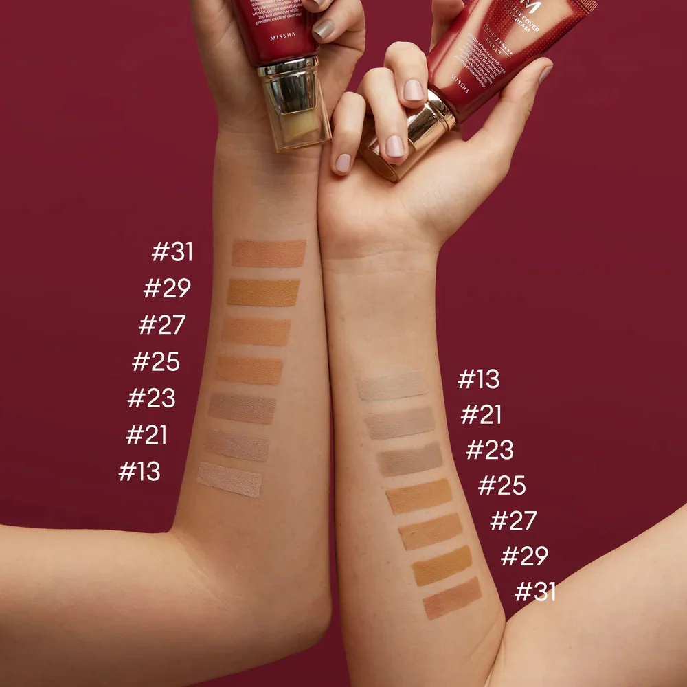 M Perfect Cover Missha BB Cream No. 25 Warm Beige