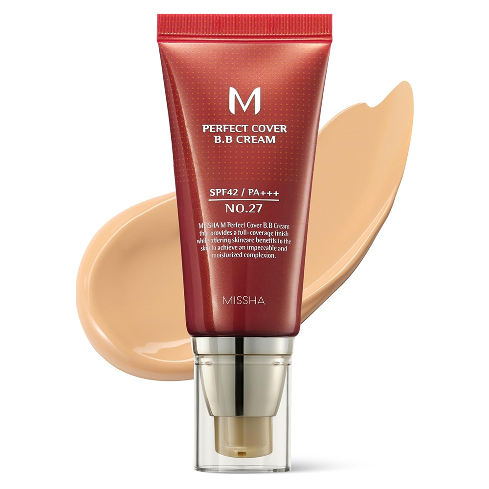 BB Cream Missha M Perfect Cover BB Cream 50ml No.27 Honey Beige