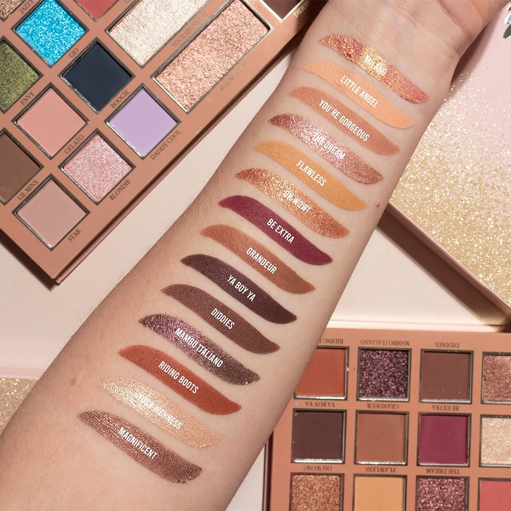 Paleta de Farduri BPerfect Mrs Glam Magnificent Palette