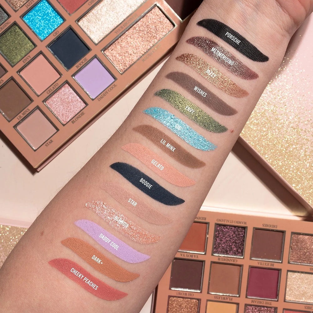 Paleta de Farduri BPerfect Mrs Glam Magnificent Palette