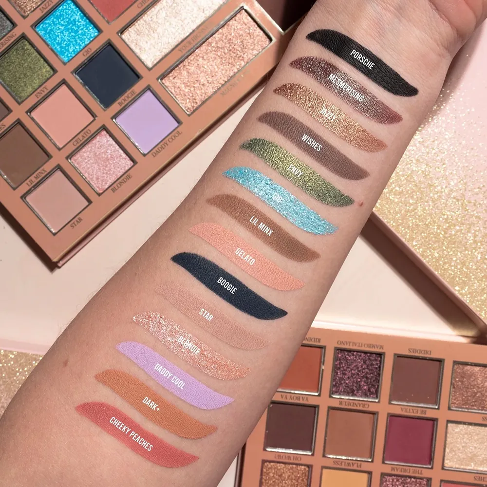 Paleta de Farduri BPerfect Mrs Glam Magnificent Palette