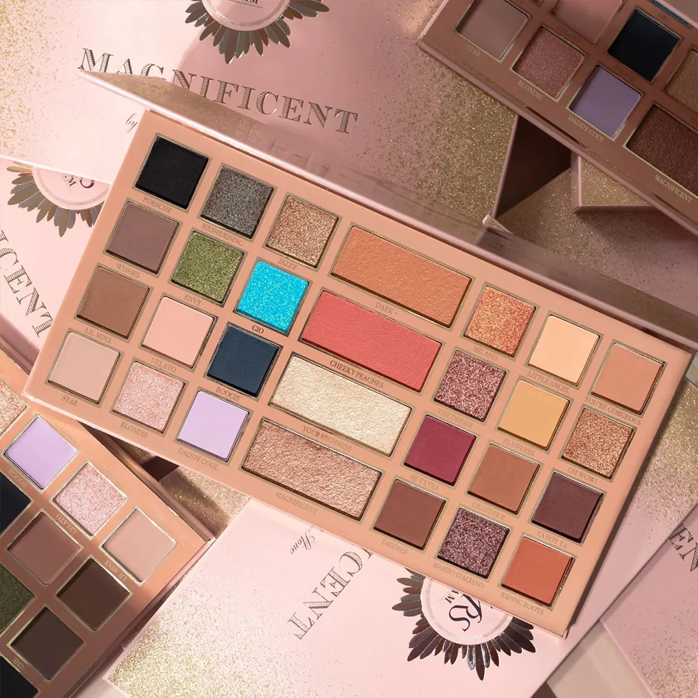 Paleta de Farduri BPerfect Mrs Glam Magnificent Palette