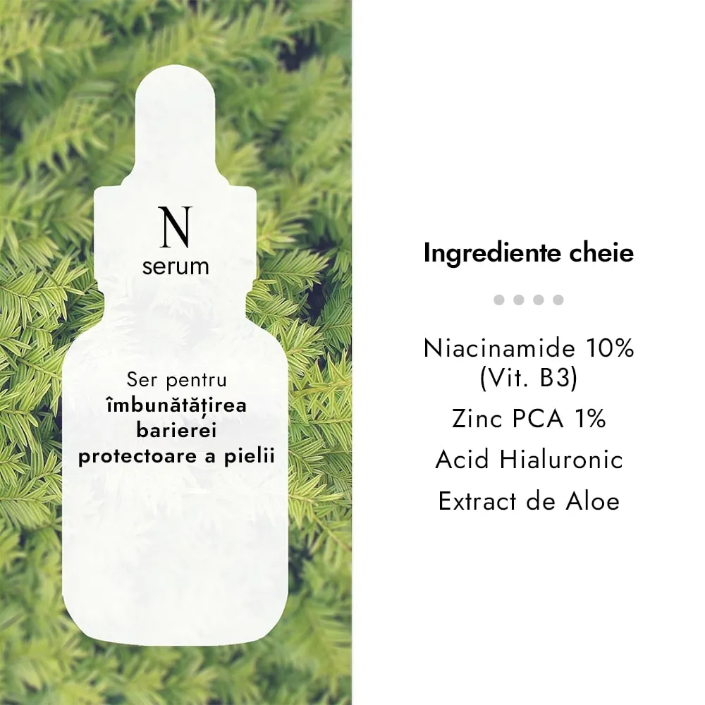 Ser cu Niacinamide 10% - Cos DE BAHA Niacinamide Serum N